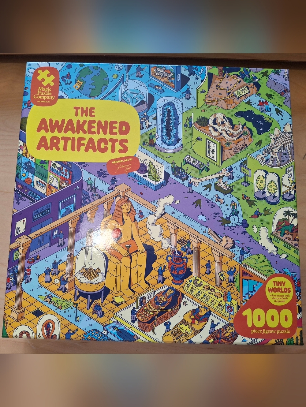 NWOT The Awakened Artifacts 1000-Piece Jigsaw Puzzle - Colorful Illustration